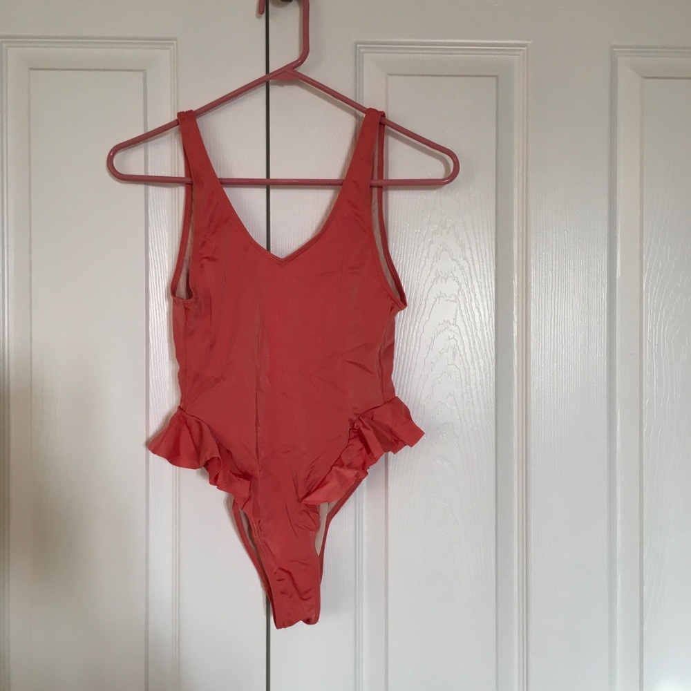 EUC Something Navy grill bathing suit